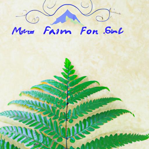 Mountain fern 山蘇蕨：室內種植的極致美麗