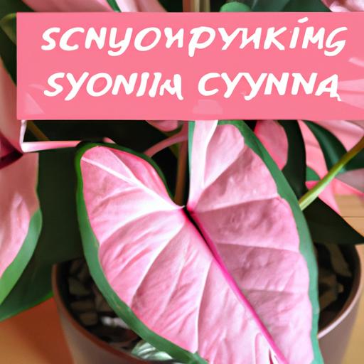 Syngonium Pink 粉紅佳人合果芋風水：增添居家幸福與氣場的完美選擇